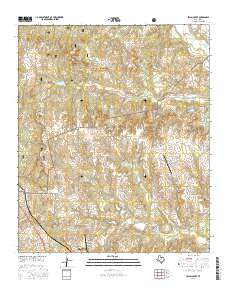 Pecan Creek 2016 topographic map thumbnail