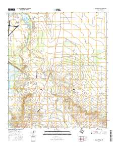 Pecan Station 2016 topographic map thumbnail