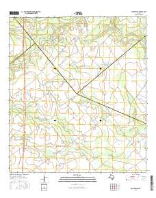 Peck Branch 2016 topographic map thumbnail