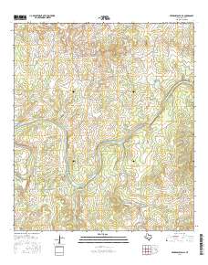 Pedernales Falls 2016 topographic map thumbnail