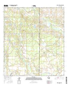 Piedra Creek NE 2016 topographic map thumbnail