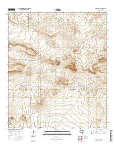 Pierce Ranch 2016 topographic map preview