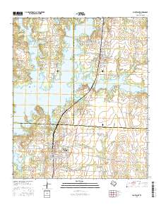 Pilot Point 2016 topographic map preview