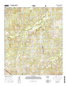 Pine Prairie 2016 topographic map thumbnail