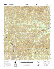 Pineland North 2016 topographic map thumbnail