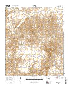 Pitchfork Flats 2016 topographic map thumbnail