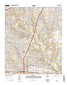 Plano 2016 topographic map thumbnail
