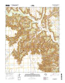 Pleasant Creek 2016 topographic map thumbnail