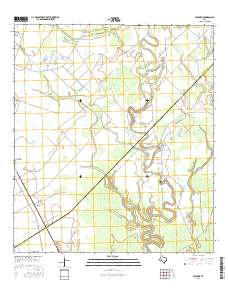Pledger 2016 topographic map thumbnail