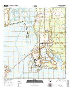 Point Comfort 2016 topographic map thumbnail