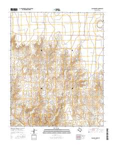 Pollard Creek 2016 topographic map thumbnail