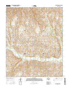 Pond Creek NW 2016 topographic map thumbnail