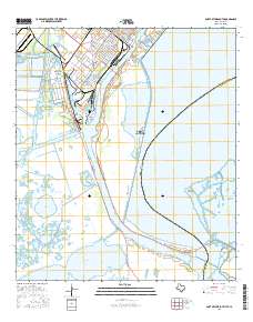 Port Arthur South 2016 topographic map thumbnail