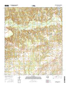 Porter Springs 2016 topographic map thumbnail