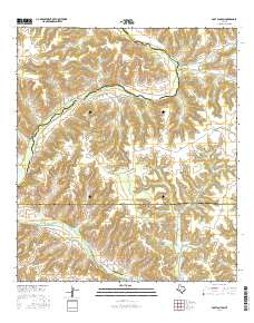Post Canyon 2016 topographic map thumbnail