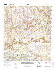 Post Oak Mountain 2016 topographic map thumbnail