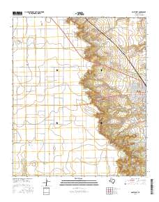 Post West 2016 topographic map thumbnail