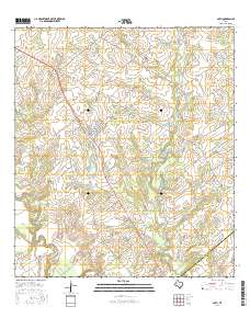 Poth 2016 topographic map thumbnail