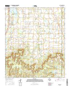 Potosi 2016 topographic map thumbnail
