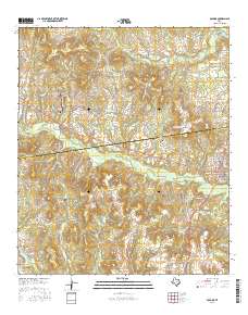 Poynor 2016 topographic map thumbnail