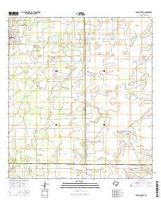 Premont East 2016 topographic map thumbnail