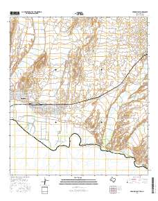 Presidio East 2016 topographic map thumbnail