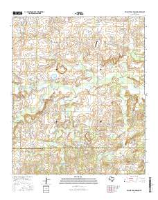 Prickly Pear Branch 2016 topographic map thumbnail