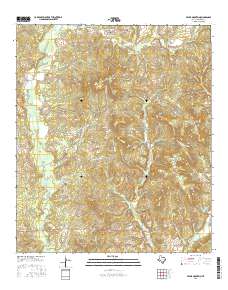 Pryor Mountain 2016 topographic map thumbnail