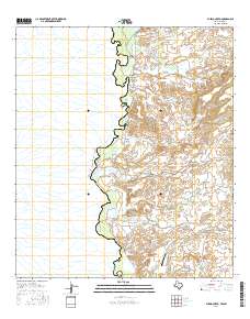 Pueblo Nuevo 2016 topographic map thumbnail