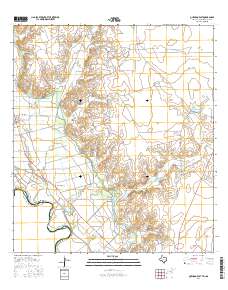 Quemado East 2016 topographic map thumbnail