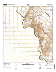 Quemado SE 2016 topographic map thumbnail