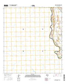 Quemado West 2016 topographic map thumbnail