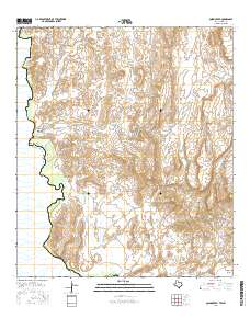 Quinn Creek 2016 topographic map thumbnail
