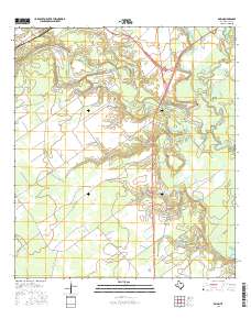 Raisin 2016 topographic map thumbnail