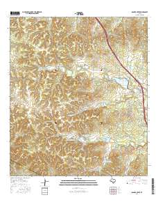 Ranger Creek 2016 topographic map thumbnail