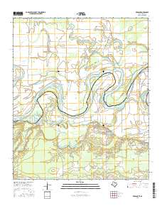 Redbank 2016 topographic map thumbnail