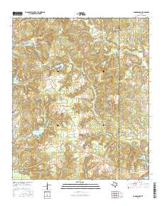 Rhonesboro 2016 topographic map thumbnail