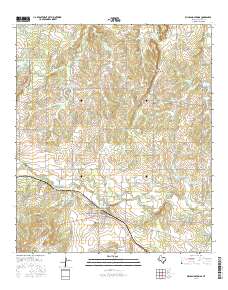 Richland Springs 2016 topographic map thumbnail