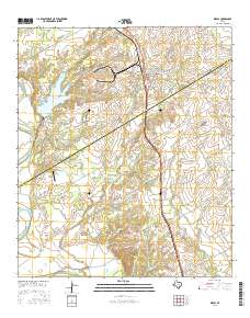 Riesel 2016 topographic map thumbnail