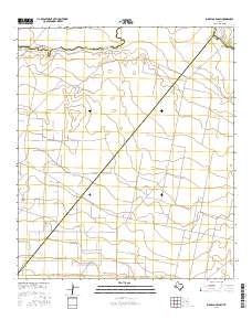 Rio Pecos Ranch 2016 topographic map thumbnail