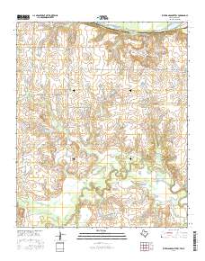 Riverland Cemetery 2016 topographic map thumbnail