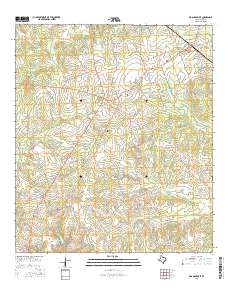 Roans Prairie 2016 topographic map thumbnail