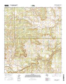 Robbers Roost 2016 topographic map thumbnail