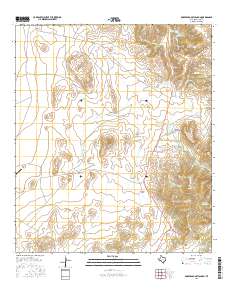 Robbers Roost Canyon 2016 topographic map thumbnail
