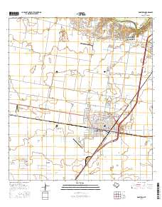 Robstown 2016 topographic map thumbnail
