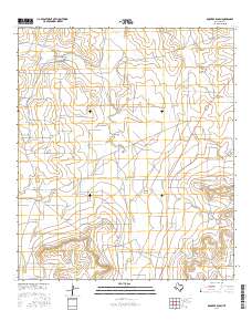 Rocker B Ranch 2016 topographic map thumbnail