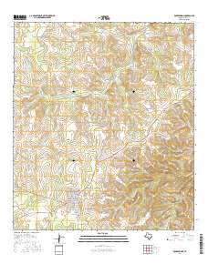 Rocksprings 2016 topographic map thumbnail
