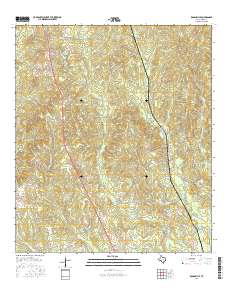 Roganville 2016 topographic map preview