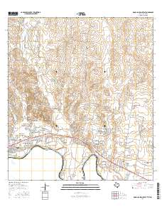 Roma-Los Saenz East 2016 topographic map thumbnail