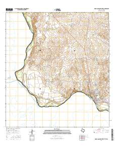 Roma-Los Saenz West 2016 topographic map thumbnail